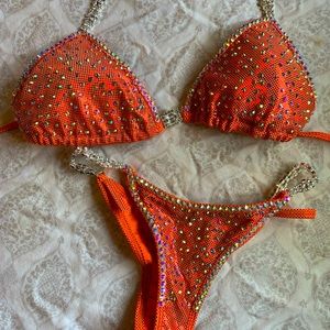 Angel Competition Bikini-Orange